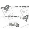 Impreza WRX Club Spec Evo 4 DECALS