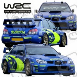 Subaru Impreza S11 / S12 Chris Atkinson 2005 - 2007 ADHESIVOS