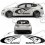 SUBARU Impreza side & rear SWRT ADESIVI (Prodotto compatibile)