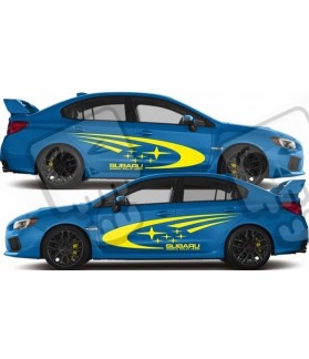 SUBARU WRX VA SWRT side Graphics ADESIVOS