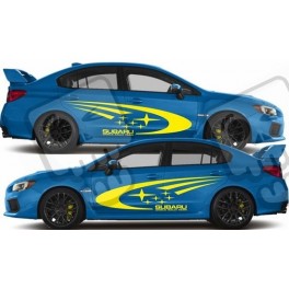 SUBARU WRX VA SWRT side Graphics ADESIVOS