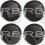 SUBARU Wheel centre Gel Badges Adhesivos x4 (Producto compatible)