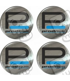 SUBARU Wheel centre Gel Badges Adhesivos x4 (Producto compatible)