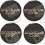 SUBARU Wheel centre Gel Badges Adhesivos x4 (Producto compatible)