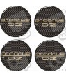 SUBARU Wheel centre Gel Badges Adhesivos x4