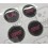 SUBARU Wheel centre Gel Badges Adhesivos x4 (Producto compatible) (Producto compatible)