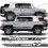 Toyota FJ Cruiser side Stripes DECALS (Compatible Product)