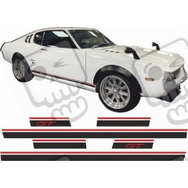 Toyota Celica GT 1972 - 1977 side Stripes STICKERS (Compatible Product)