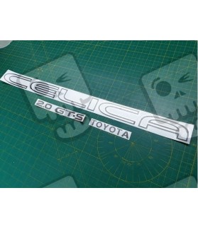 Toyota Celica 2.0 GT- S DECALS (Compatible Product)