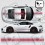 Porsche 991 MARTINI Stripes ADHESIVOS (Producto compatible)