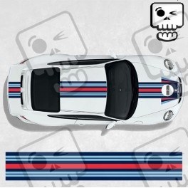 PORSCHE 911MARTINI Stripes AUFKLEBER