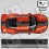 PORSCHE 991 GT3 RS Stripes DECALS (Compatible Product)