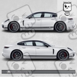 PORSCHE Panamera Gulf Black Edition Stripes ADESIVOS