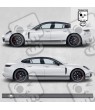 PORSCHE Panamera Gulf Black Edition Stripes STICKERS