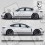 PORSCHE Panamera GTS Stripes ADESIVI (Prodotto compatibile)
