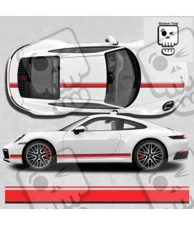 PORSCHE 992 / 991 Stripes ADHESIVOS (Producto compatible)