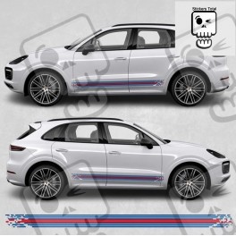 PORSCHE CAYENNE MARTINI Stripes ADESIVOS