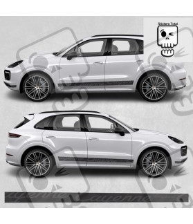 PORSCHE CAYENNE Stripes ADESIVI (Prodotto compatibile)