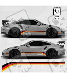 PORSCHE Fits all 911 Stripes ADHESIVOS (Producto compatible)