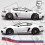 PORSCHE 718 Cayman / Boxster Martini Stripes ADESIVI (Prodotto compatibile)