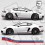 PORSCHE 718 Cayman / Boxster Martini Stripes DECALS (Compatible Product)