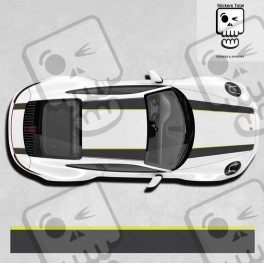 PORSCHE 992 Stripes AUTOCOLLANT