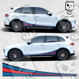 PORSCHE all Models MARTINI Stripes AUTOCOLLANT