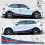 PORSCHE all Models MARTINI Stripes AUTOCOLLANT (Produit compatible)
