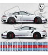 PORSCHE 991 MARTINI Stripes AUFKLEBER