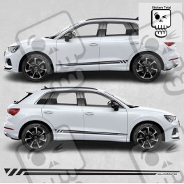 Audi Q3 QUATTRO Side Stripes Stickers