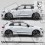 Audi Q3 QUATTRO Side Stripes AUFKLEBER (Kompatibles Produkt)