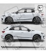 Audi Q3 QUATTRO Side Stripes Adhesivo