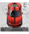 Ferrari 488 GTB over the top Stripes autocollant