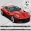 Ferrari F12 Berlinetta Stripes adhesivos (Producto compatible)