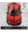 Ferrari 488 GTB over the top Stripes aufkleber