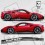 Ferrari 488 GTB over the top Stripes stickers (Compatible Product)