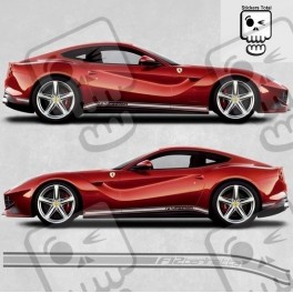 Ferrari F12 Berlinetta Italia Stripes adhesivos