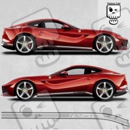 Ferrari F12 Berlinetta Italia Stripes autocollant
