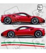 Ferrari 488 GTB Stripes autocollant