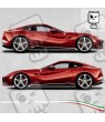 Ferrari F12 Berlinetta Italia Stripes autocollant