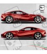Ferrari F12 Berlinetta Italia Stripes stickers