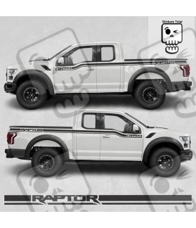 FORD F-150 Raptor side Stripes AUTOCOLLANT