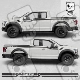 FORD F-150 Raptor side Stripes AUTOCOLLANT