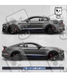 Ford Mustang shelby GT 500 year 2015 Stripes ADHESIVOS
