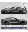 Ford Mustang shelby GT 500 year 2015 Stripes AUTOCOLLANT