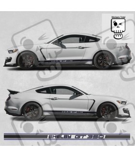 Ford Mustang shelby GT 350 year 2015 stripes STICKER (Compatible Product)