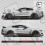 Ford Mustang shelby GT 350 year 2015 Stripes AUFKLEBER (Kompatibles Produkt)