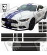 Ford Mustang year 2015 on side Stripes ADHESIVOS