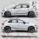 Audi Q3 SPORT Stripes autocollant (Produit compatible)