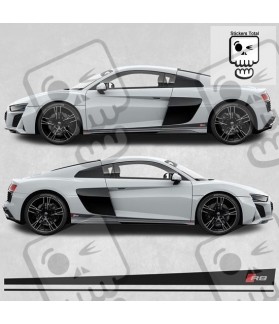 Audi R8 Side Stripes Stickers (Compatible Product)